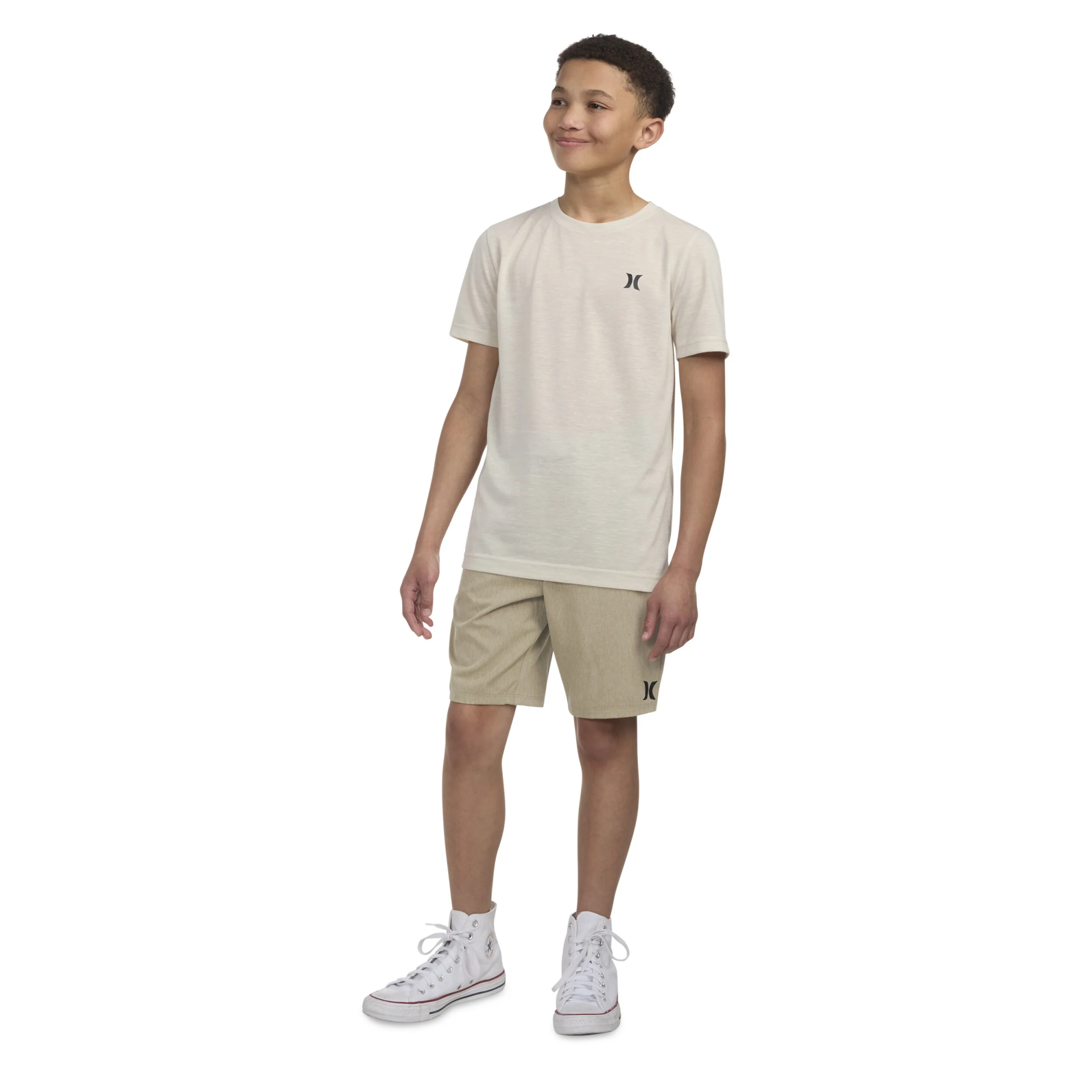 Stretch Hybrid Pull-On Shorts (Big Kid) - Image 3