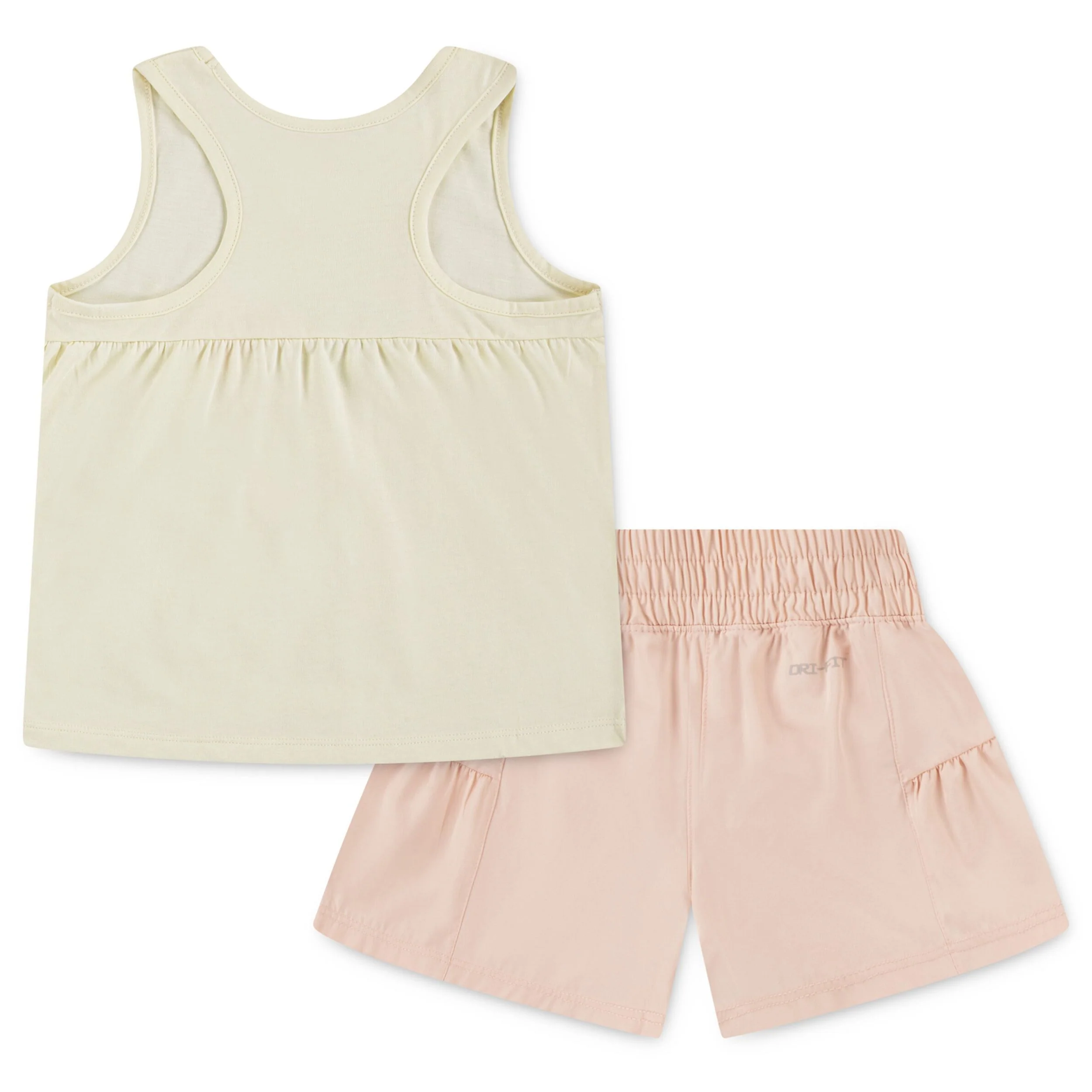 Sunny Swoosh Dri-Fit Tank & Short Set (Little Kid) - Image 2