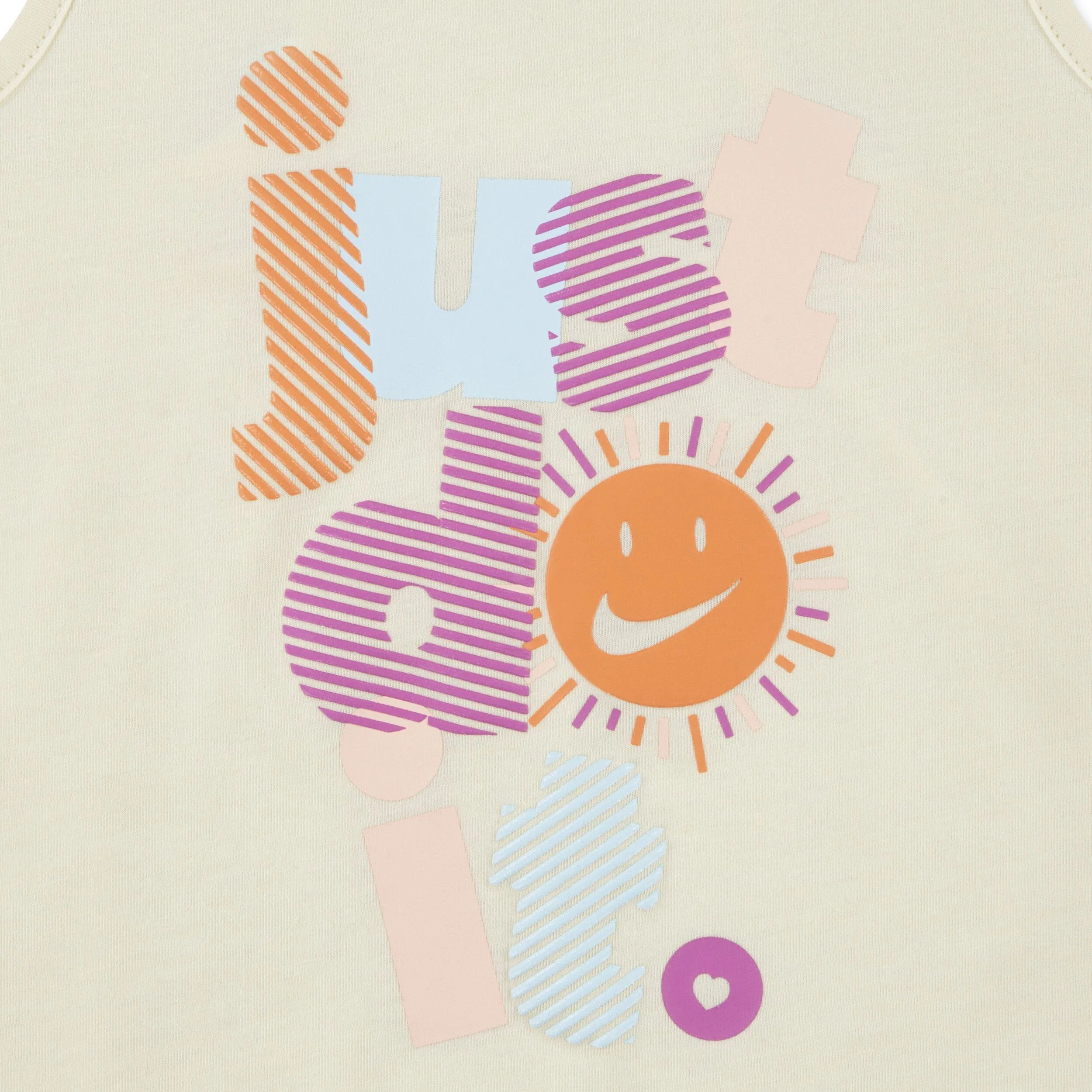 Sunny Swoosh Dri-Fit Tank & Short Set (Little Kid) - Image 3