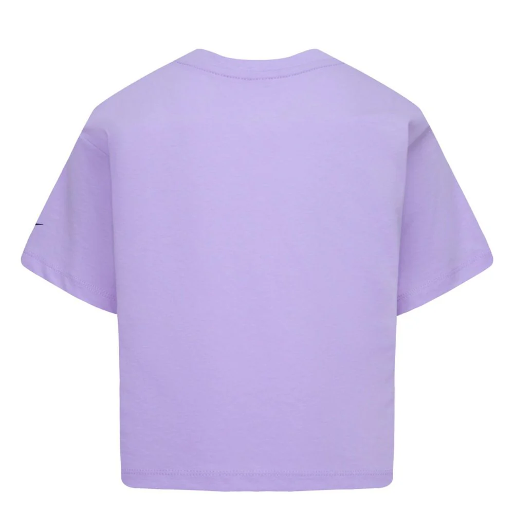 Sweet Swoosh Pair Tee (Little Kid) - Image 2