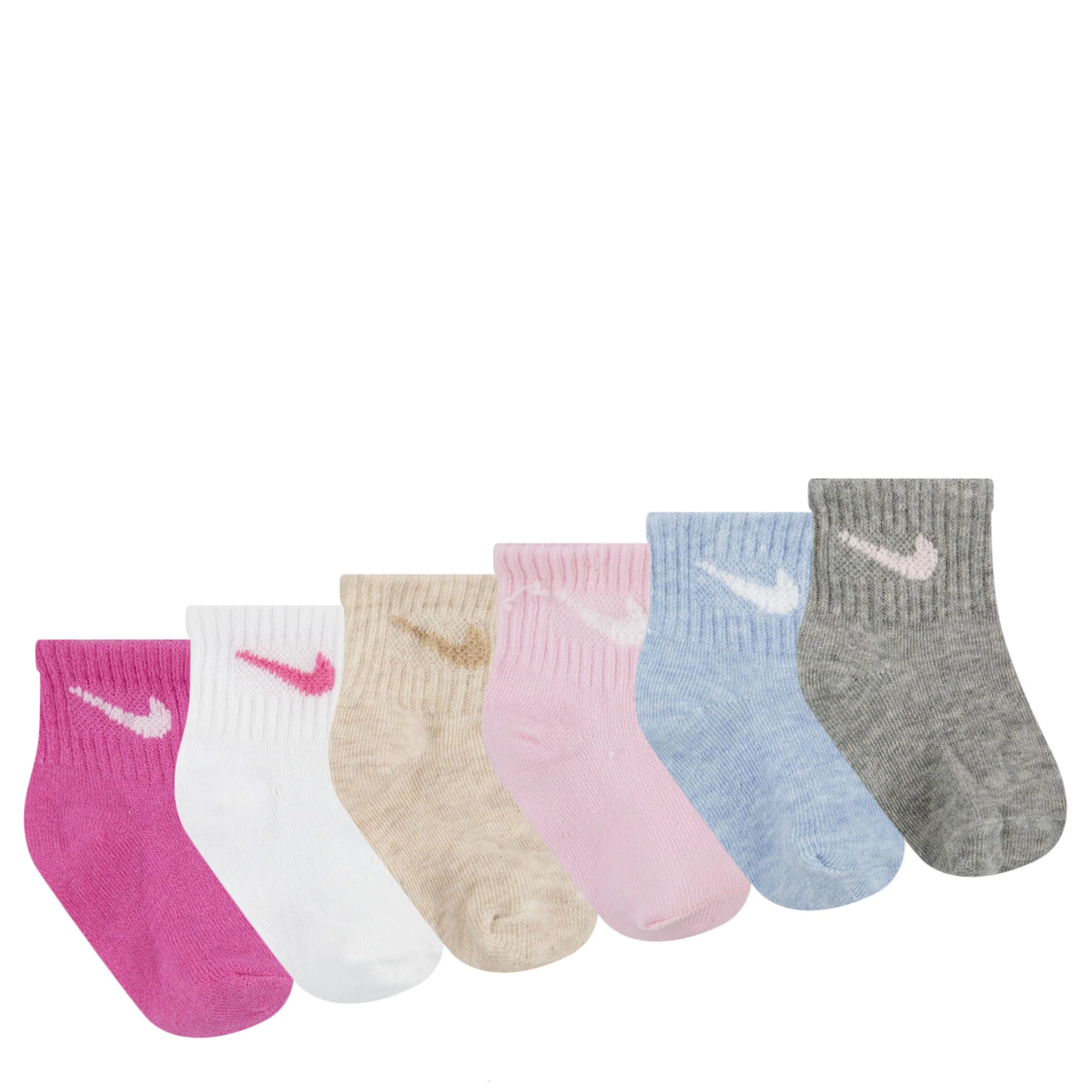 Swoosh 6Pk Infant Ankle Sock (6-12M) - Image 2