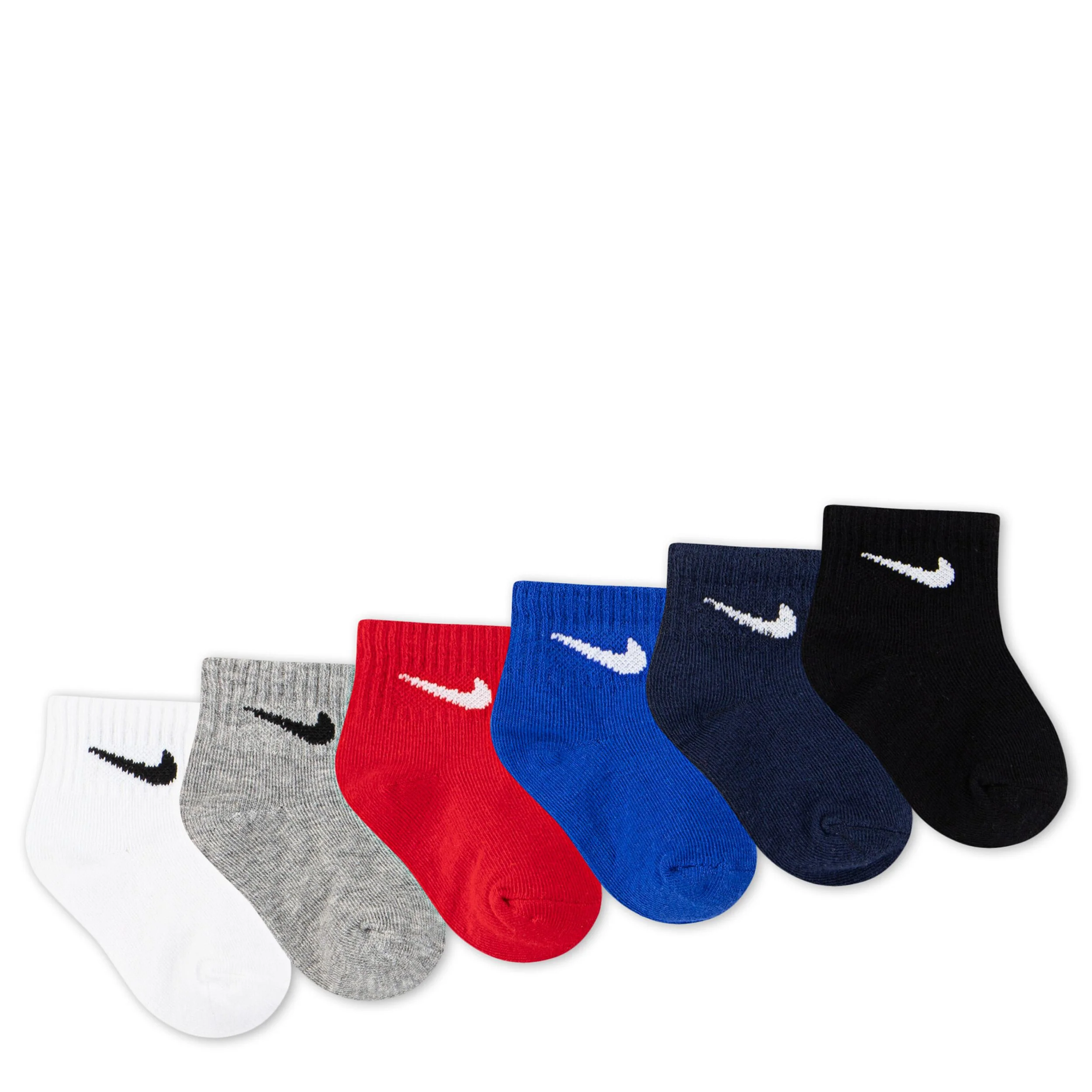 Swoosh Ankle Socks 6-Pack (2T-4T) - Image 2