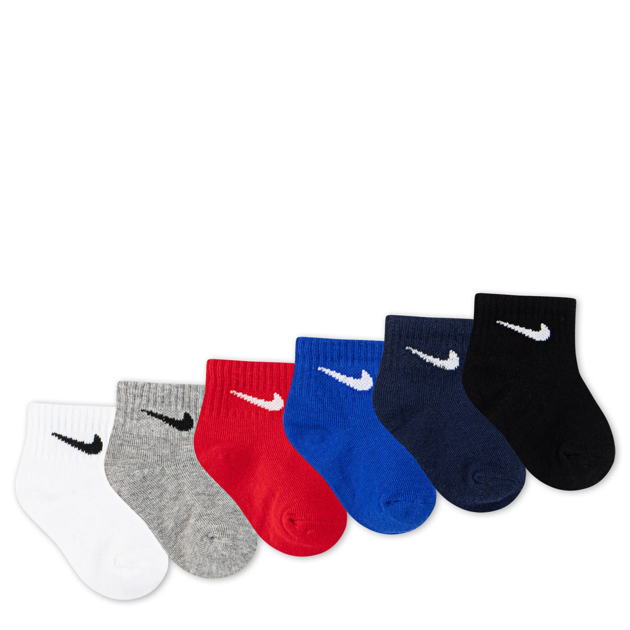 Swoosh Ankle Socks 6-Pack (6M-12M) - Image 2