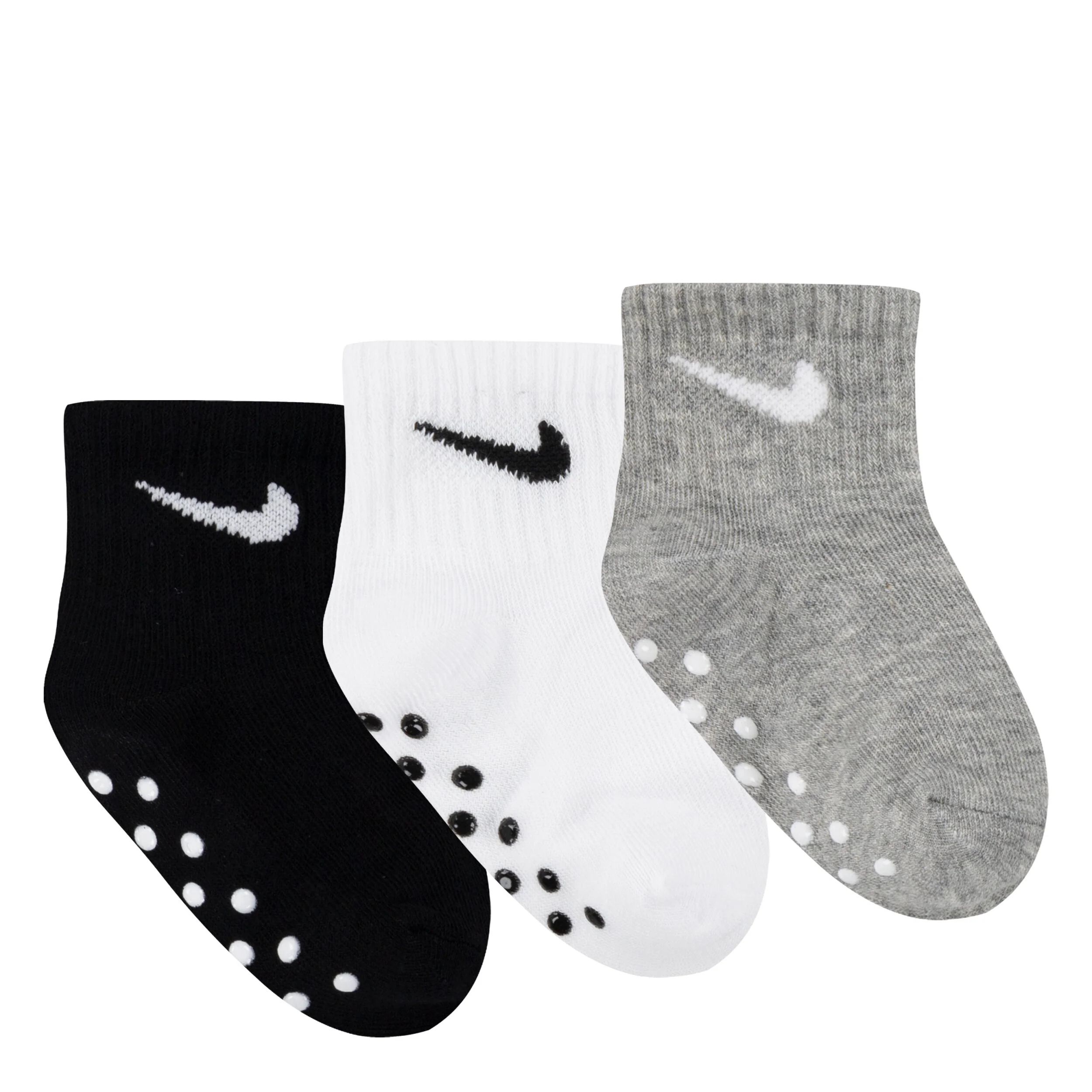 Swoosh Gripper Socks 3 Pair (Infant) - Image 2