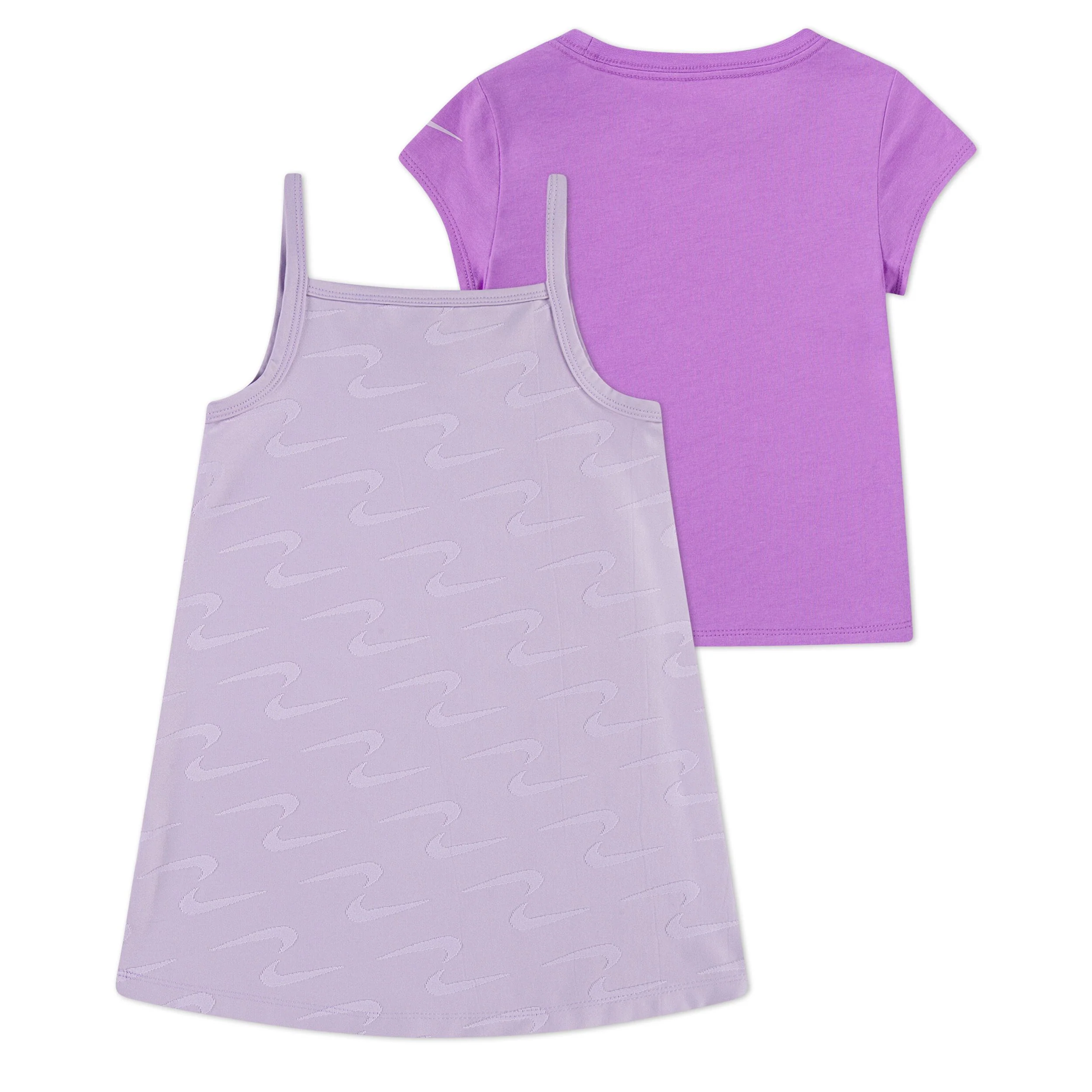 Swoosh Motion Dress And Tee Set (Toddler) - Image 2