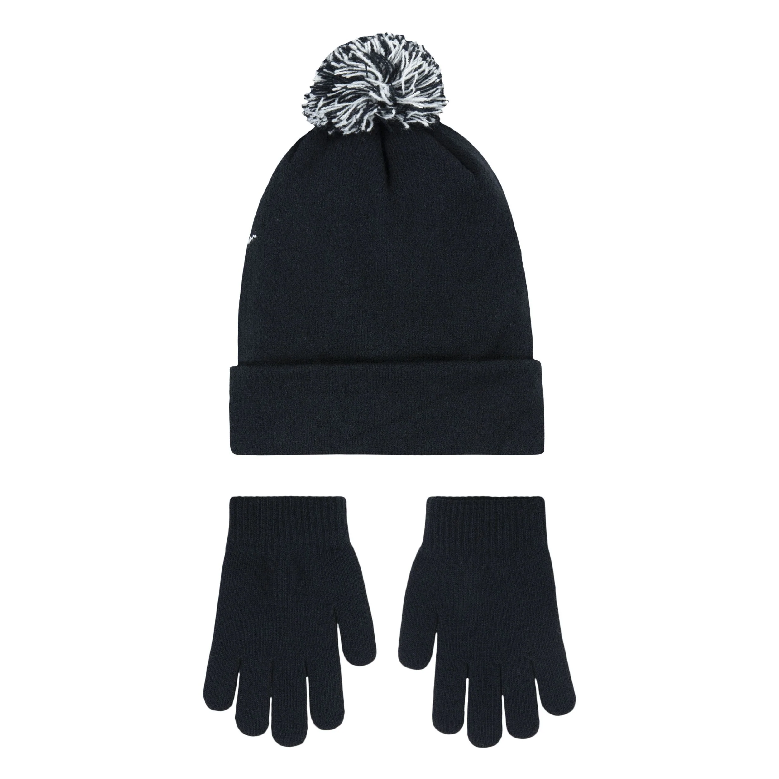 Swoosh Pom Beanie & Gloves Set (Big Kid) - Image 3