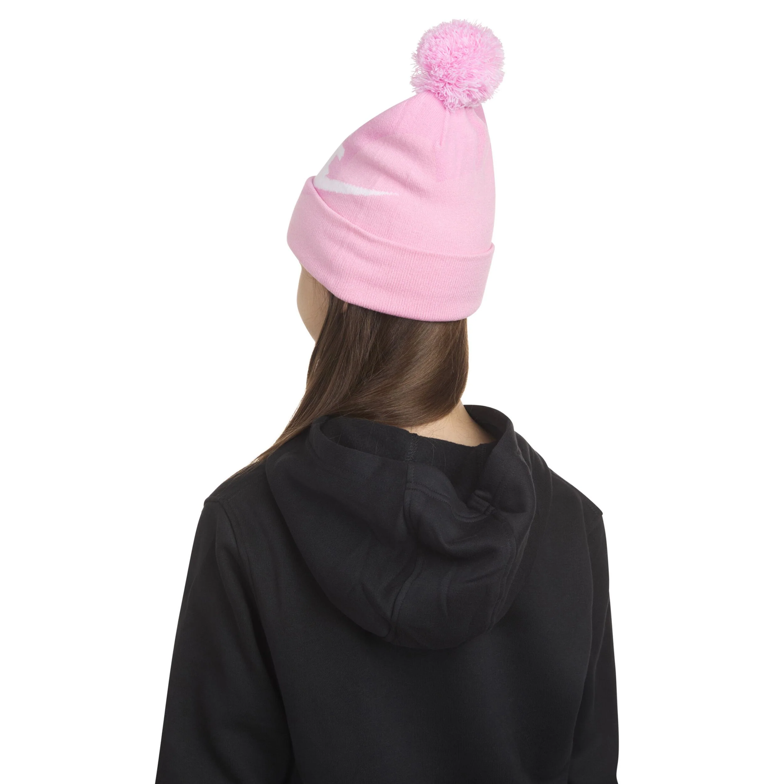 Swoosh Pom Beanie & Gloves Set (Big Kid) - Image 2