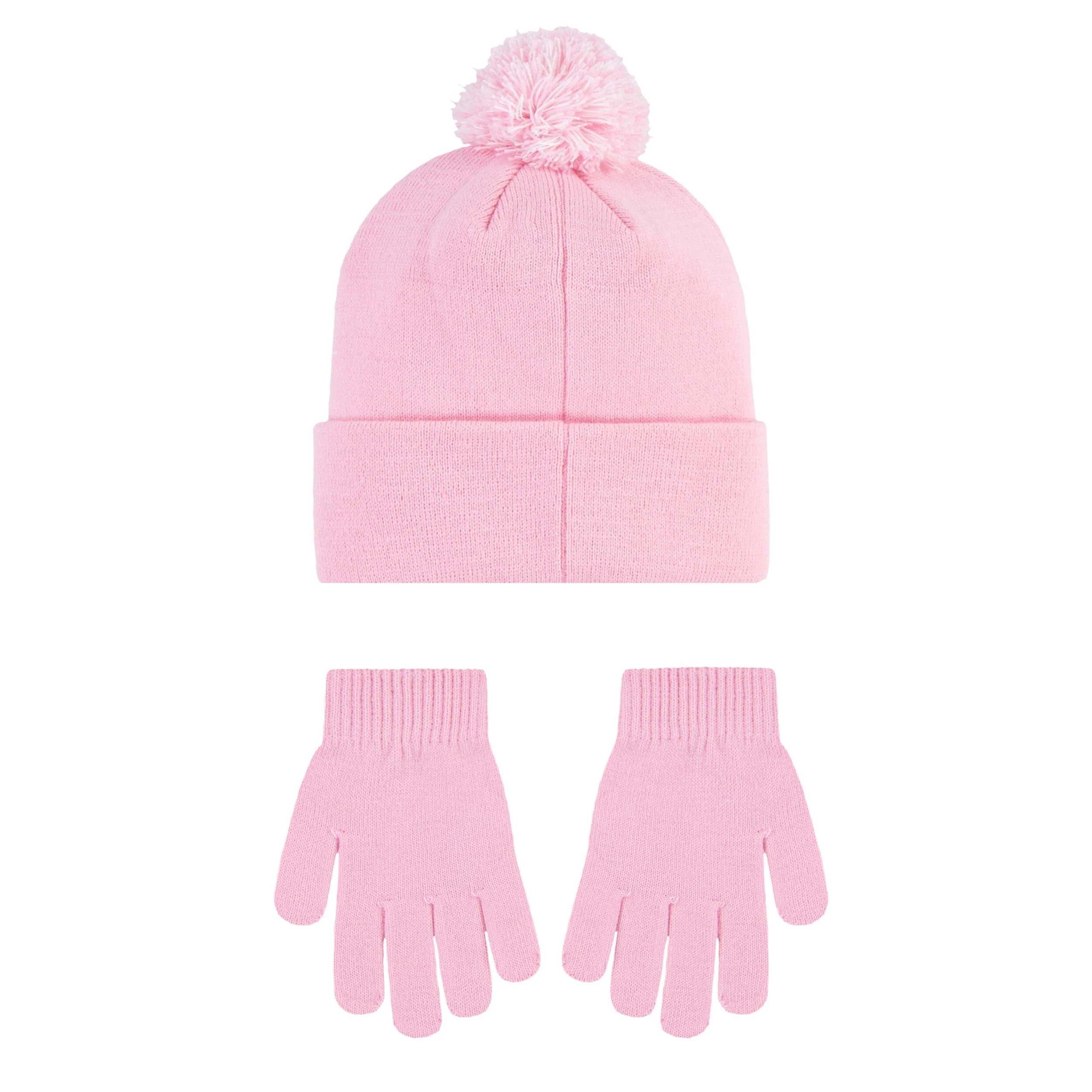 Swoosh Pom Beanie & Gloves Set (Big Kid) - Image 4