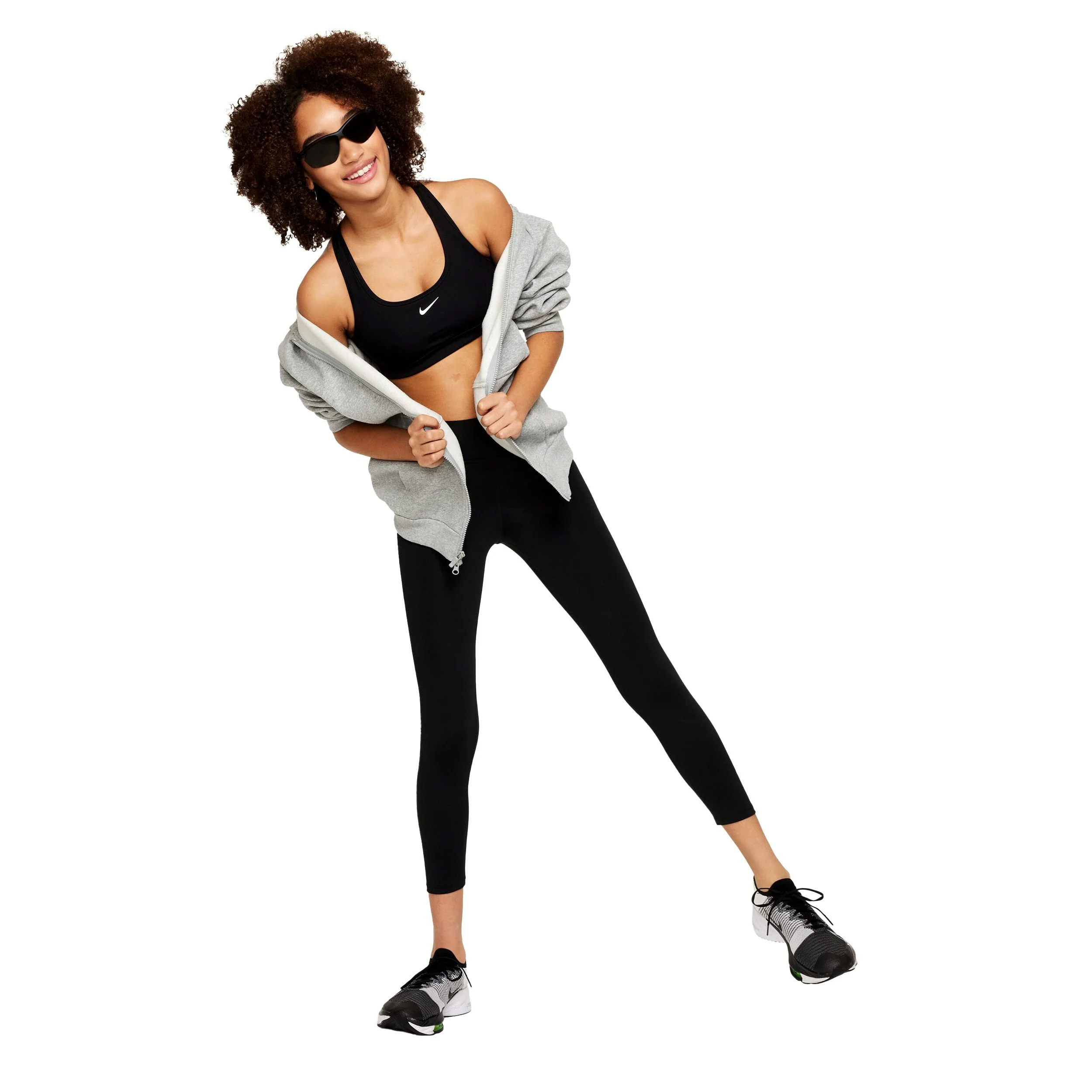 Swoosh Sports Bra (Big Kid) - Image 4