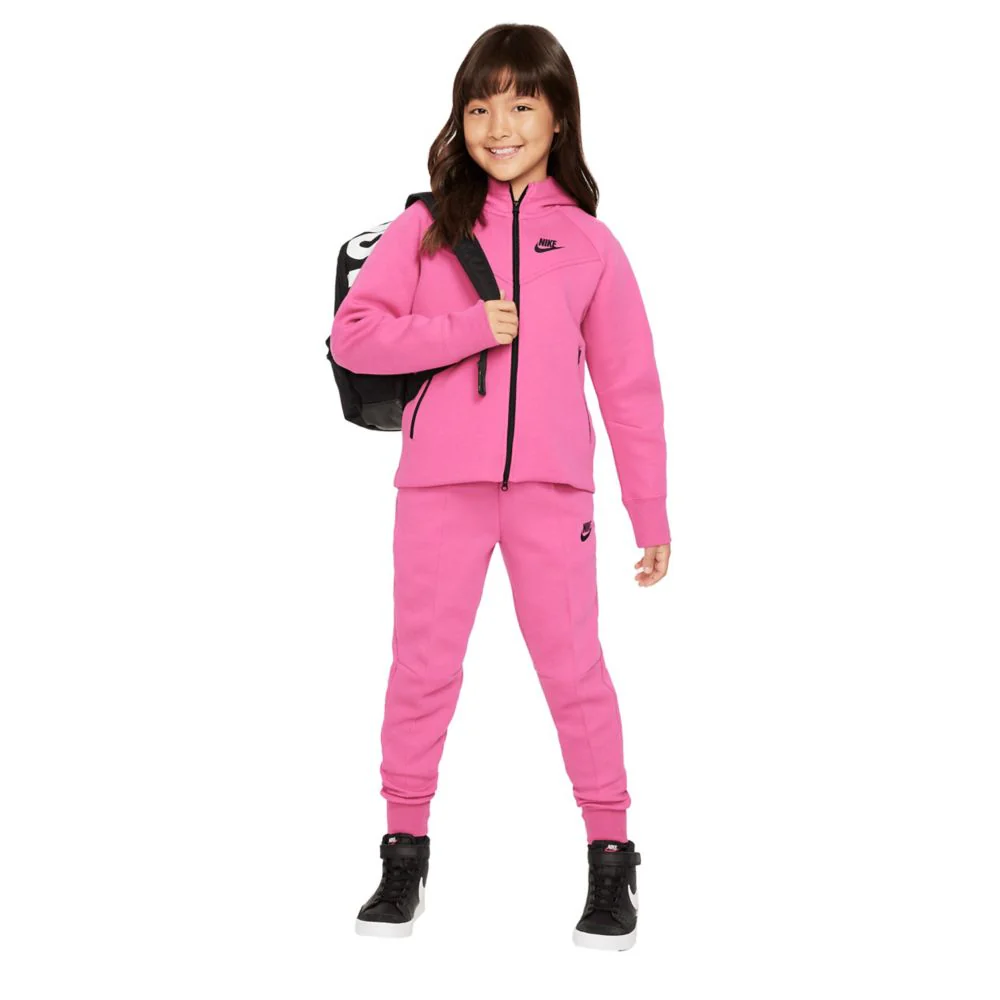 Tech Fleece Full Zip (Big Kids) - Image 6