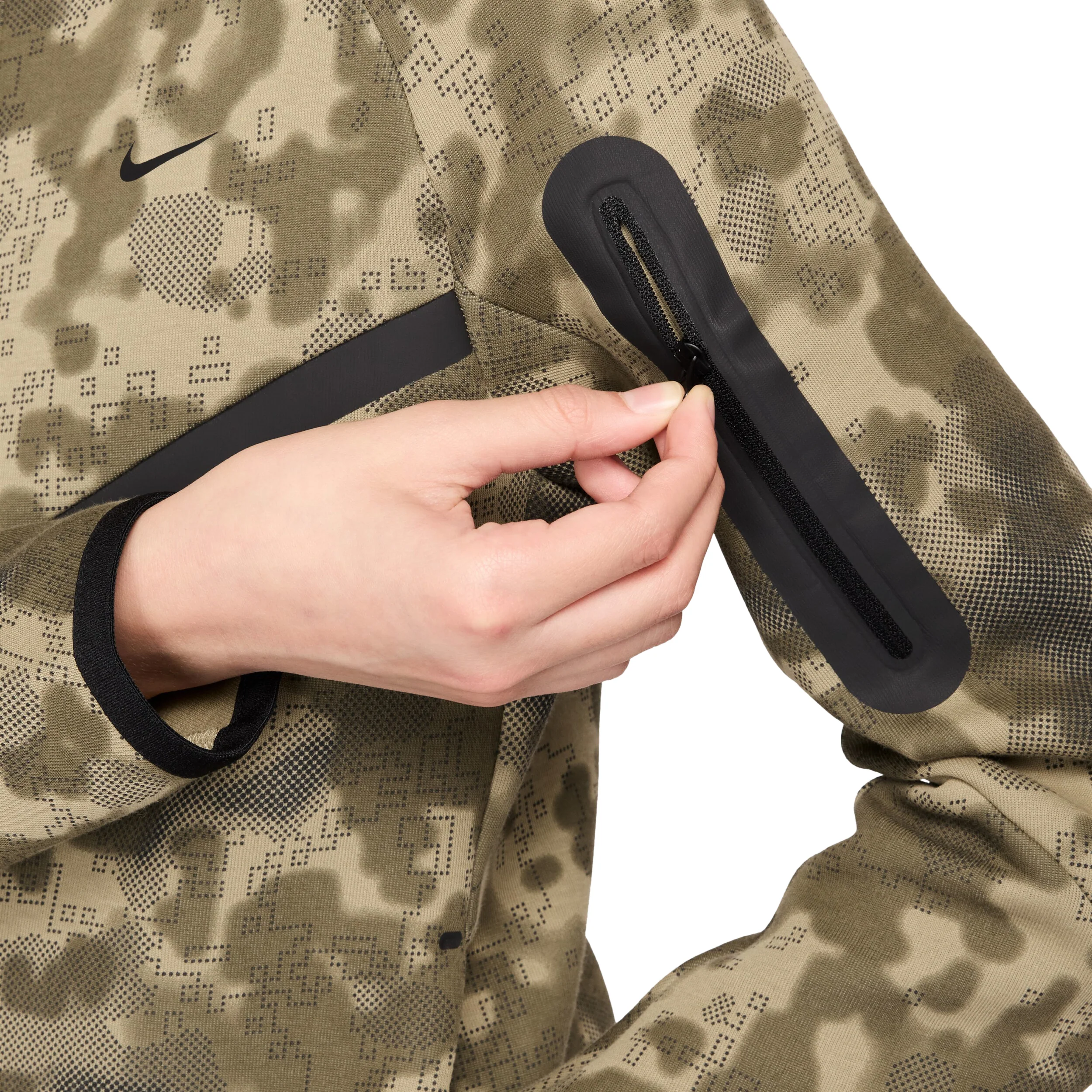 Tech Fleece Full Zip Hoodie (Big Kid) - Image 3