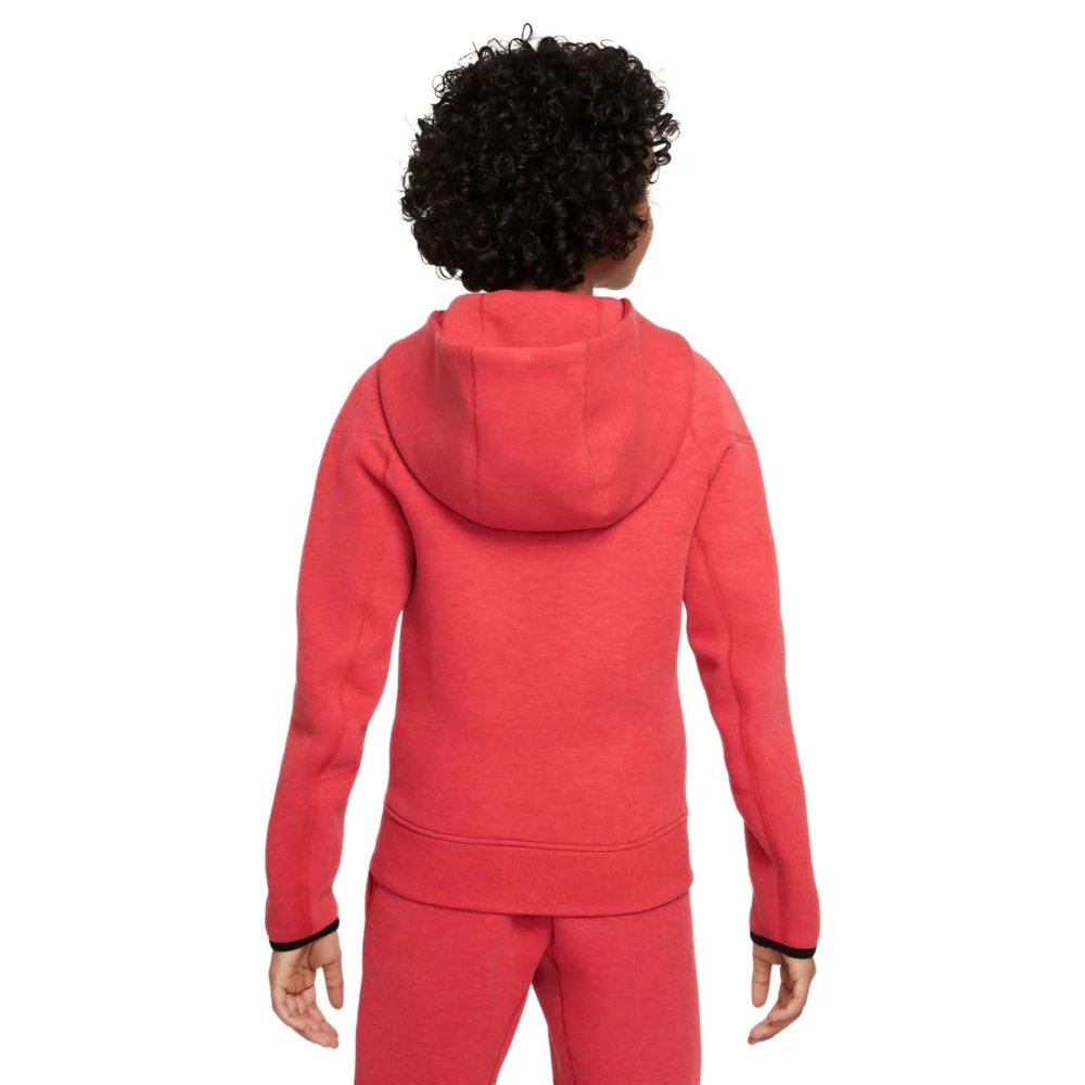Tech Fleece Full Zip Hoodie (Big Kid) - Image 2