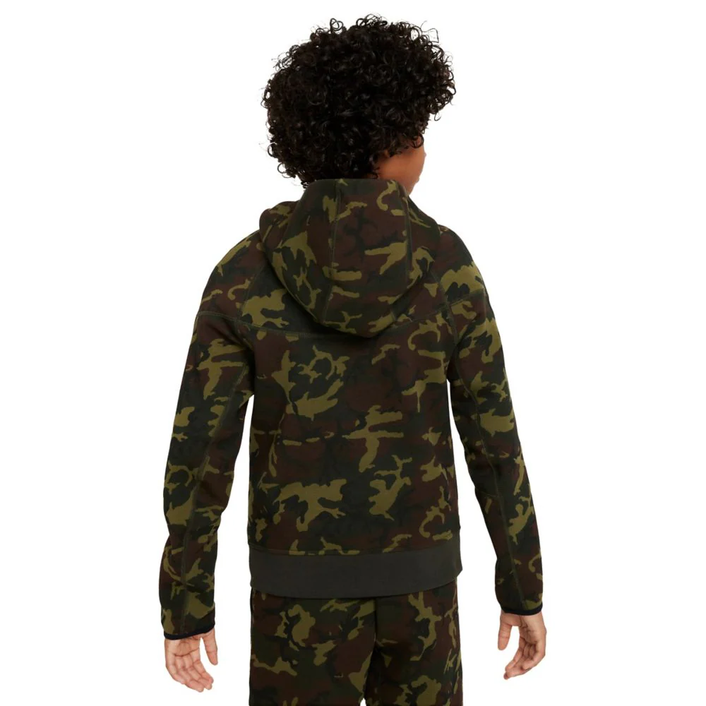 Tech Fleece Full Zip Hoodie (Big Kids) - Image 2