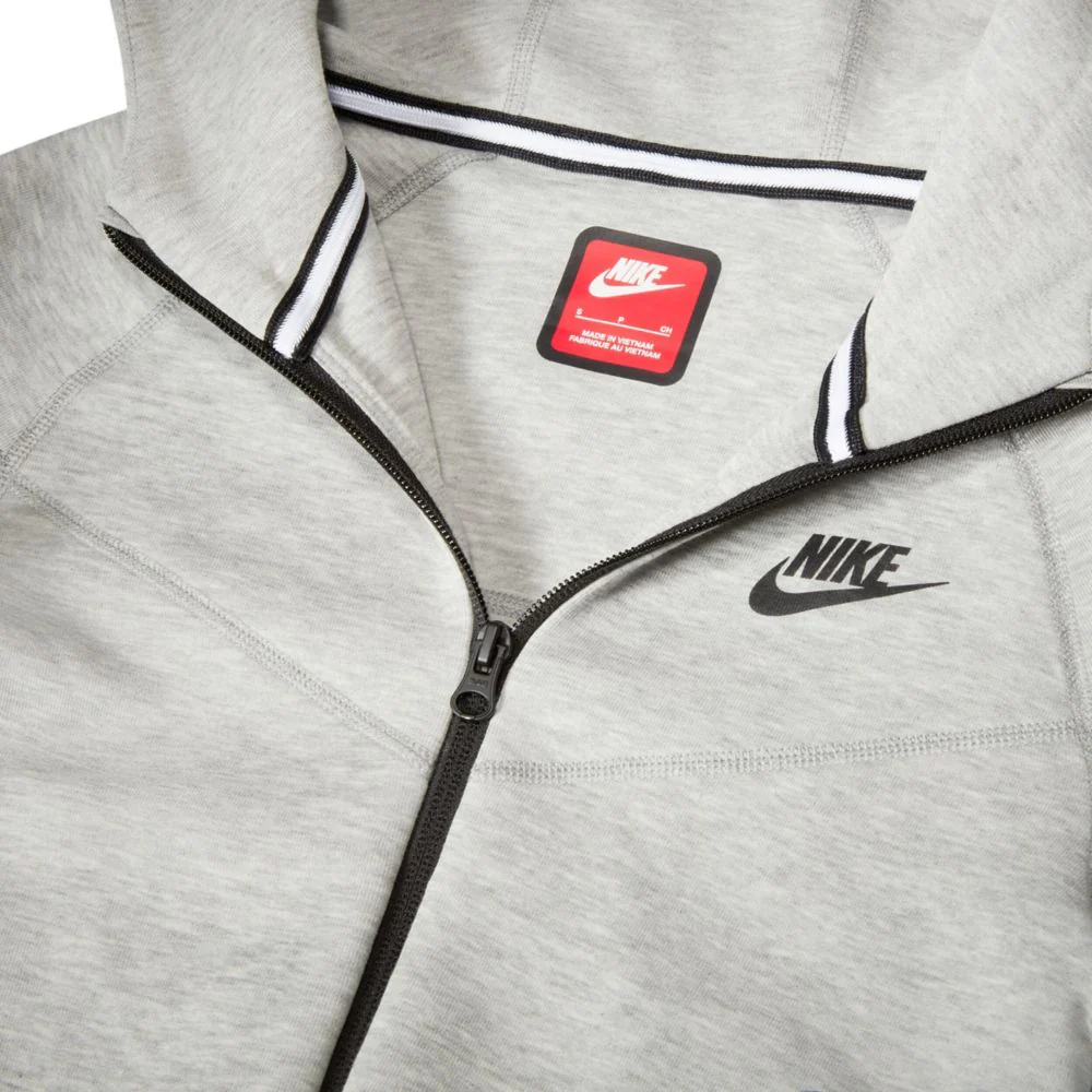 Tech Fleece Full Zip Hoodie (Big Kids) - Image 3
