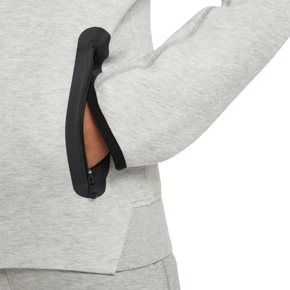 Tech Fleece Full Zip Hoodie (Big Kids) - Image 4
