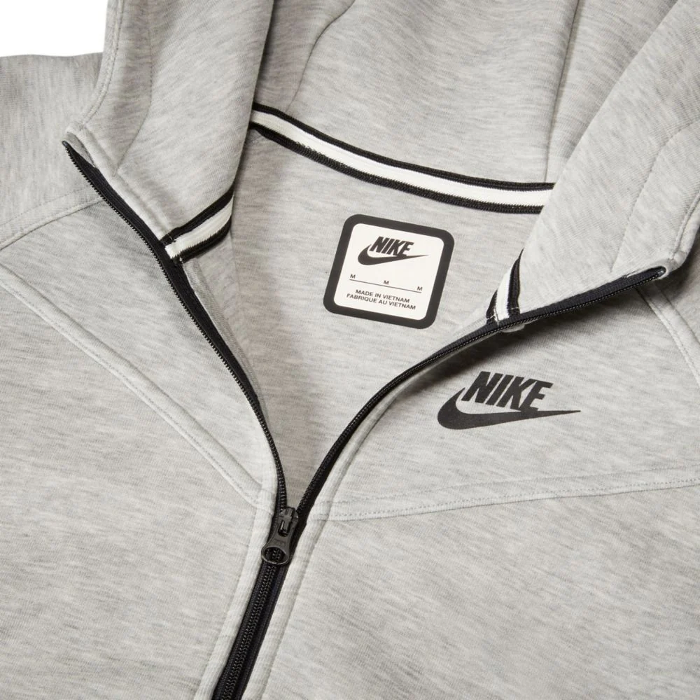 Tech Fleece Full Zip Hoodie (Big Kids) - Image 5