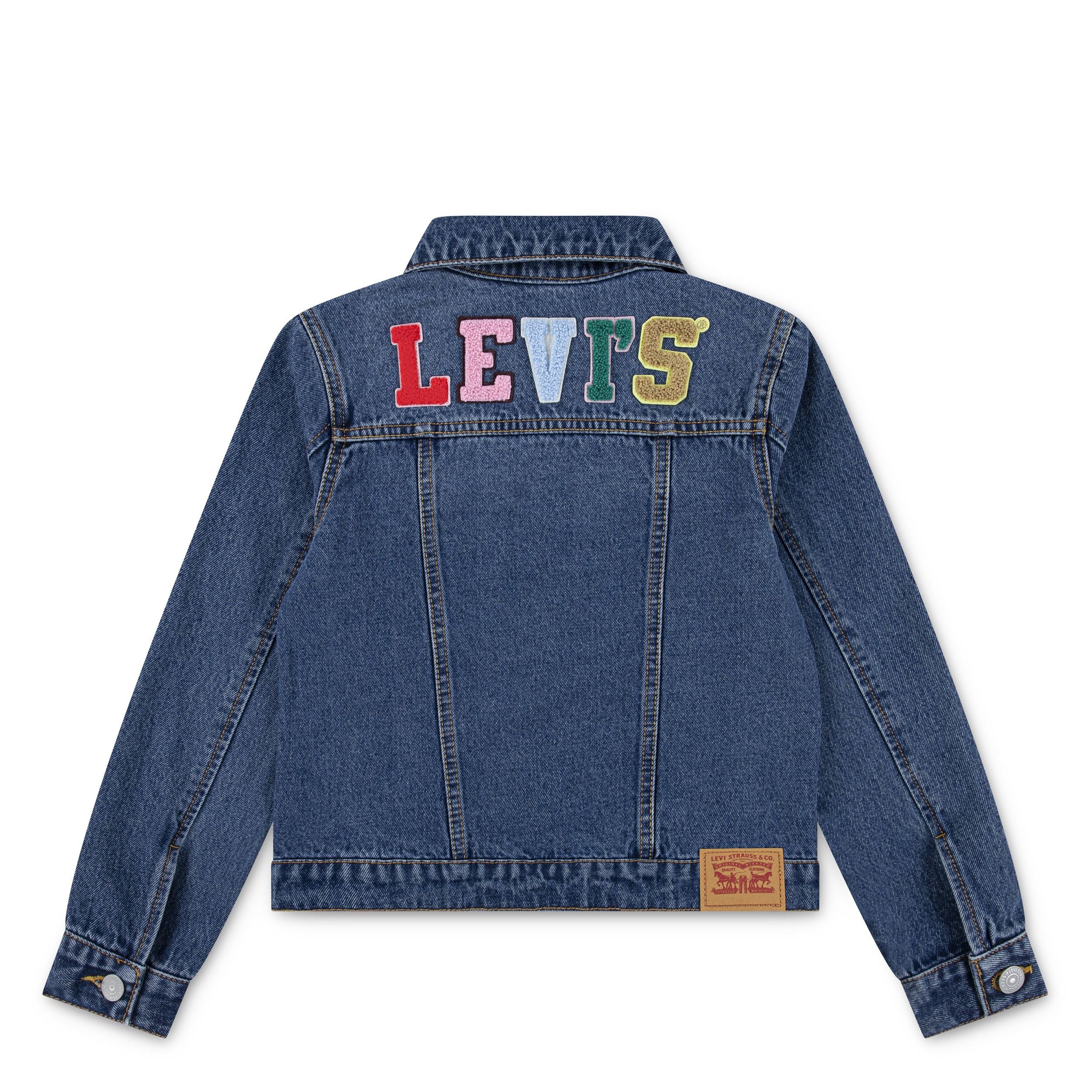 Trucker With Patches Jacket (Big Kid) - Image 2