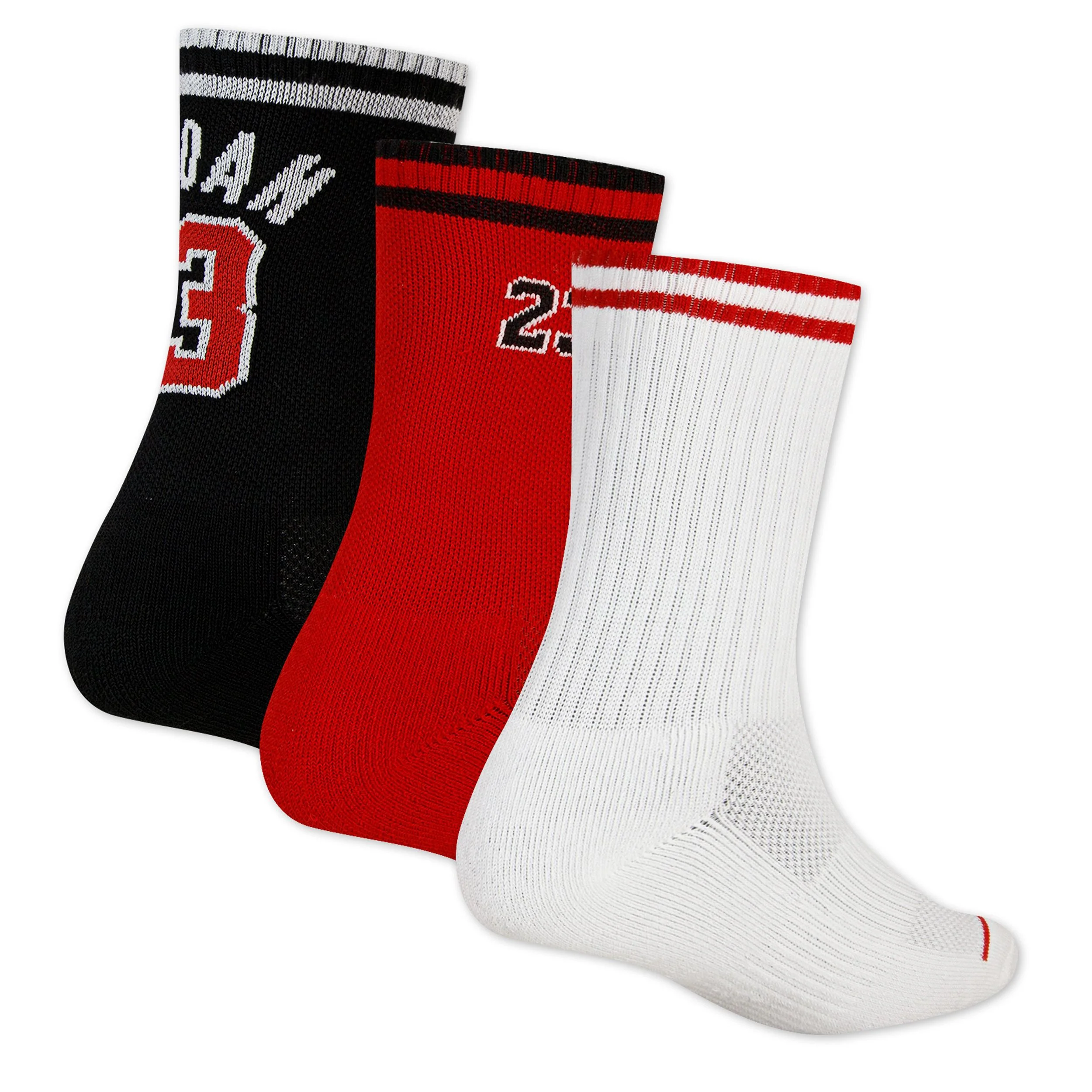 Varsity Jersey 3 Pack Crew Sock (3Y-5Y) - Image 2
