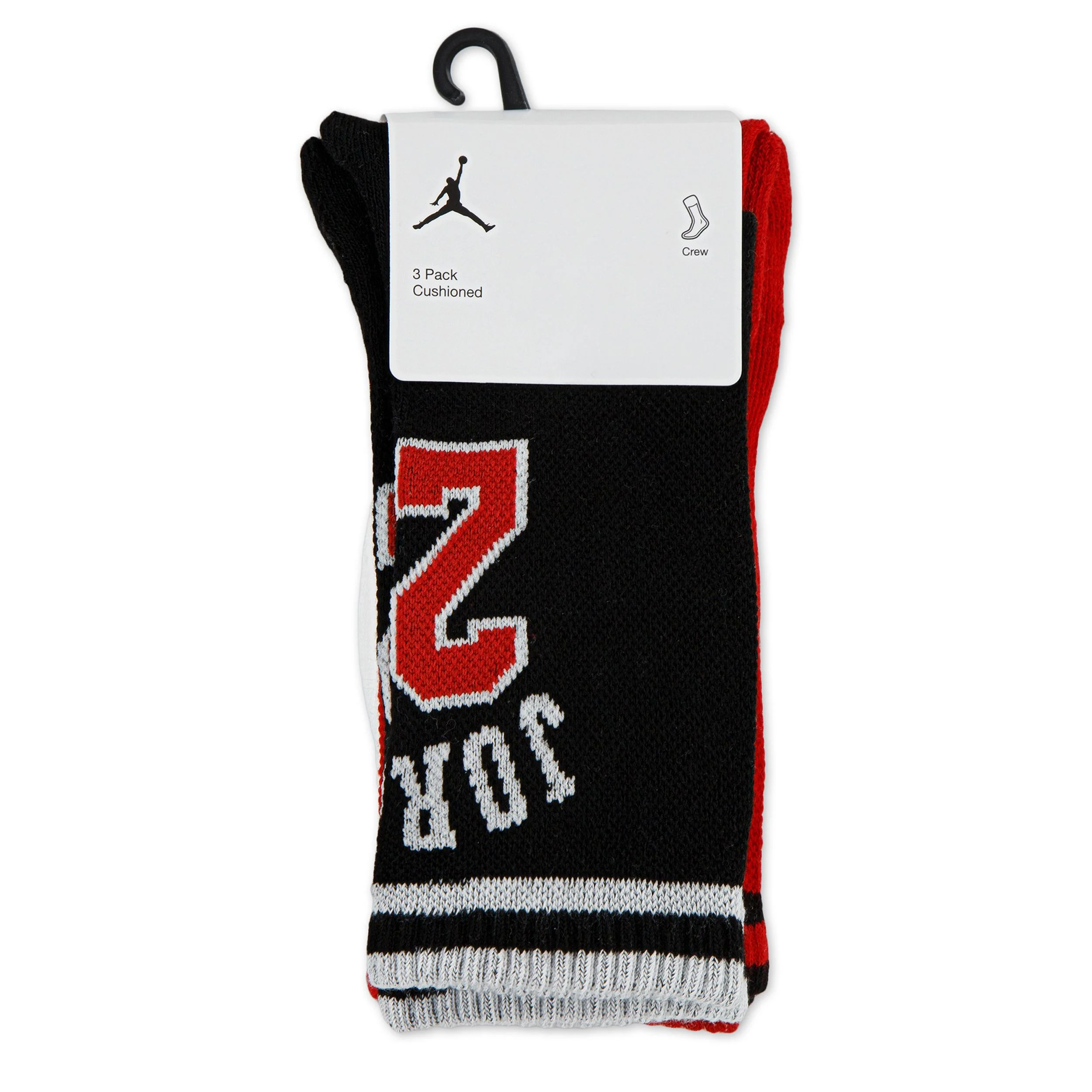 Varsity Jersey 3 Pack Crew Sock (3Y-5Y) - Image 3