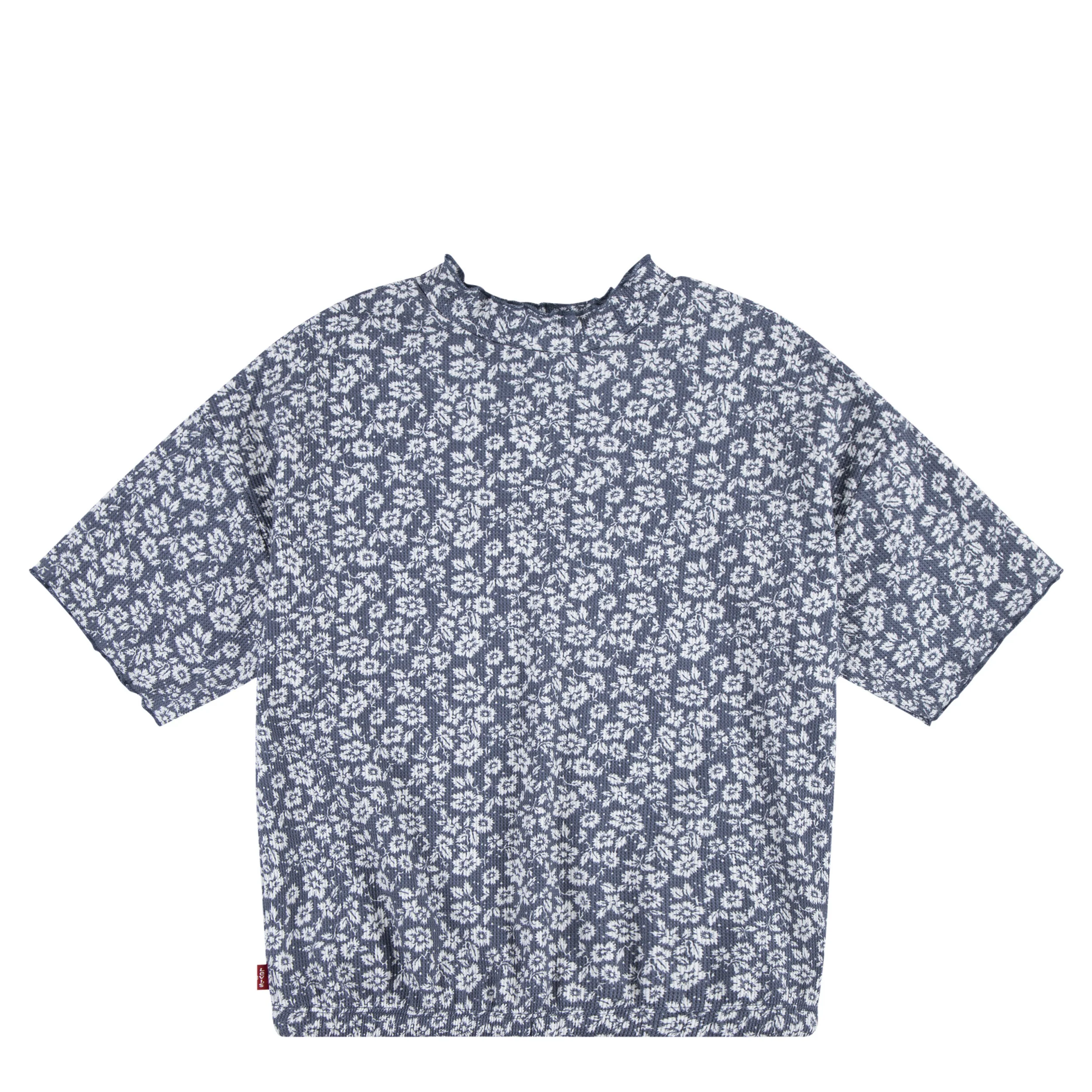 Waffle Floral Bubble Top (Big Kid) - Image 2