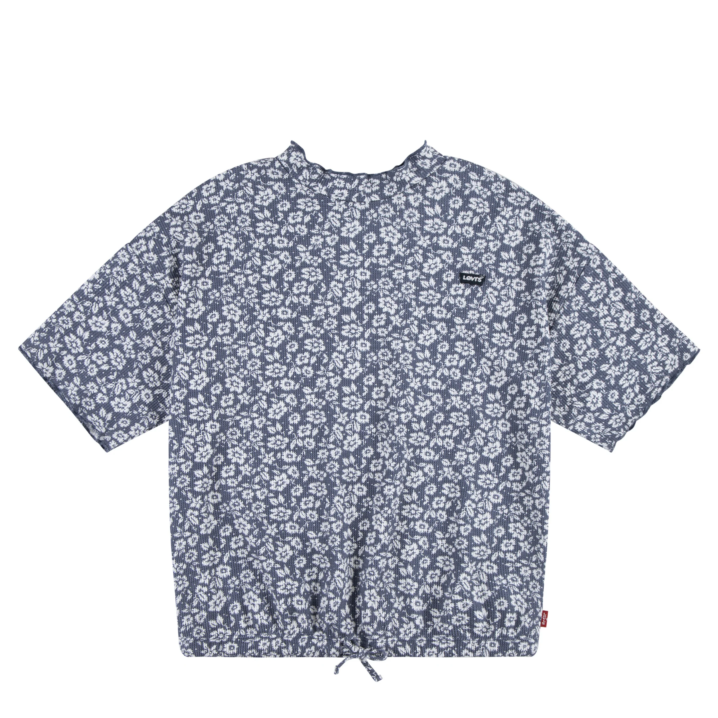 Waffle Floral Bubble Top (Little Kid)