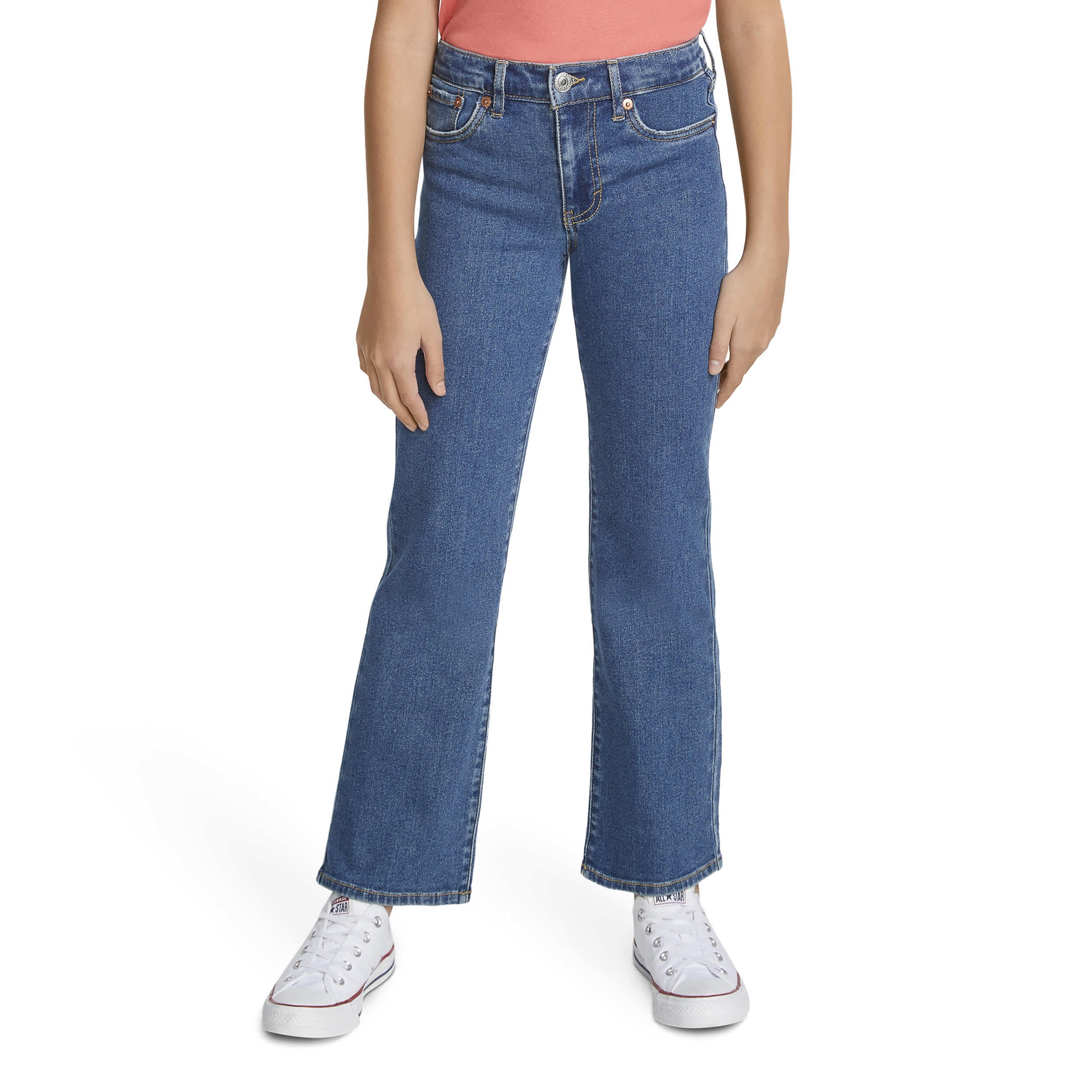 Wide Leg Jeans (Big Kid)
