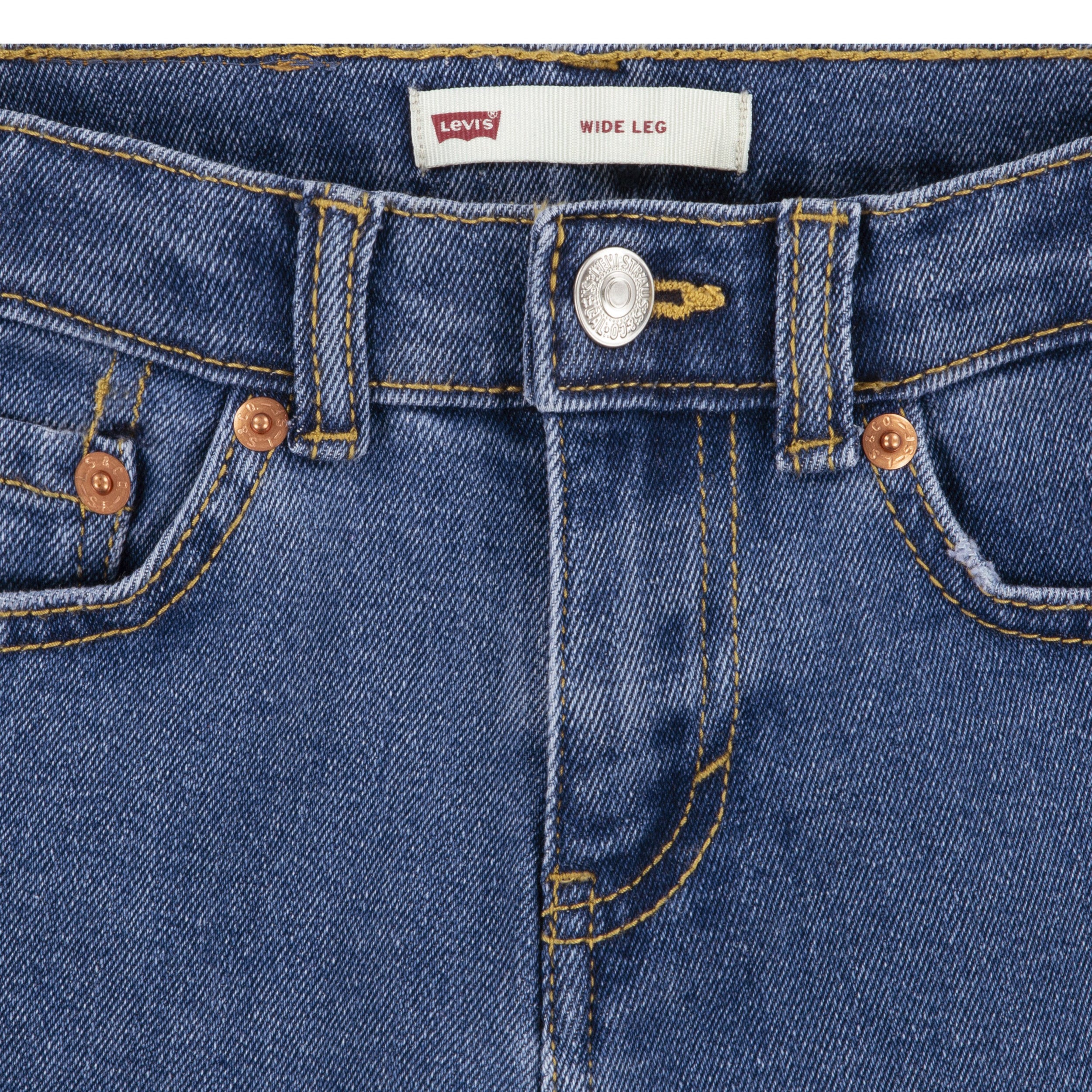 Wide Leg Jeans (Little Kid) - Image 3