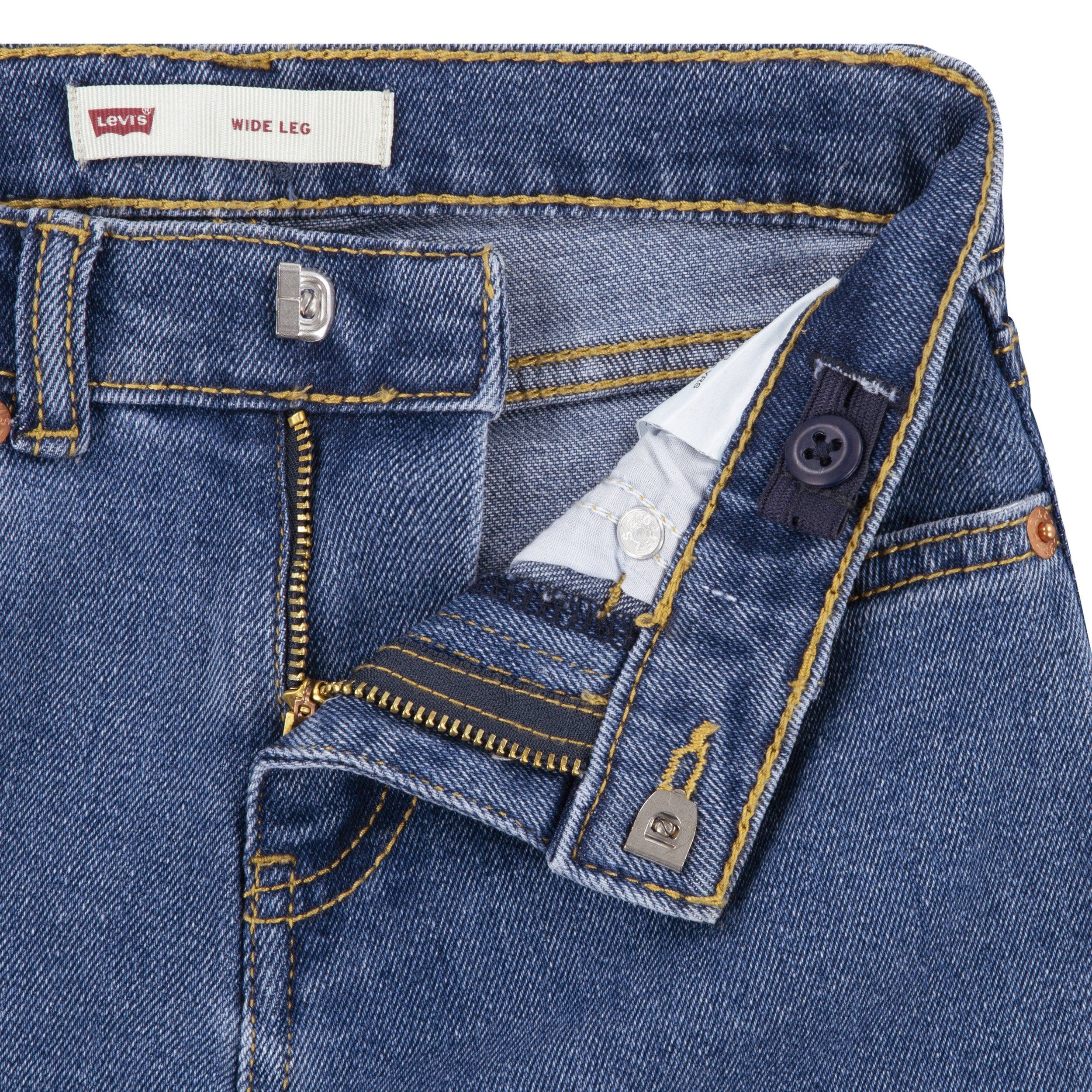 Wide Leg Jeans (Little Kid) - Image 4