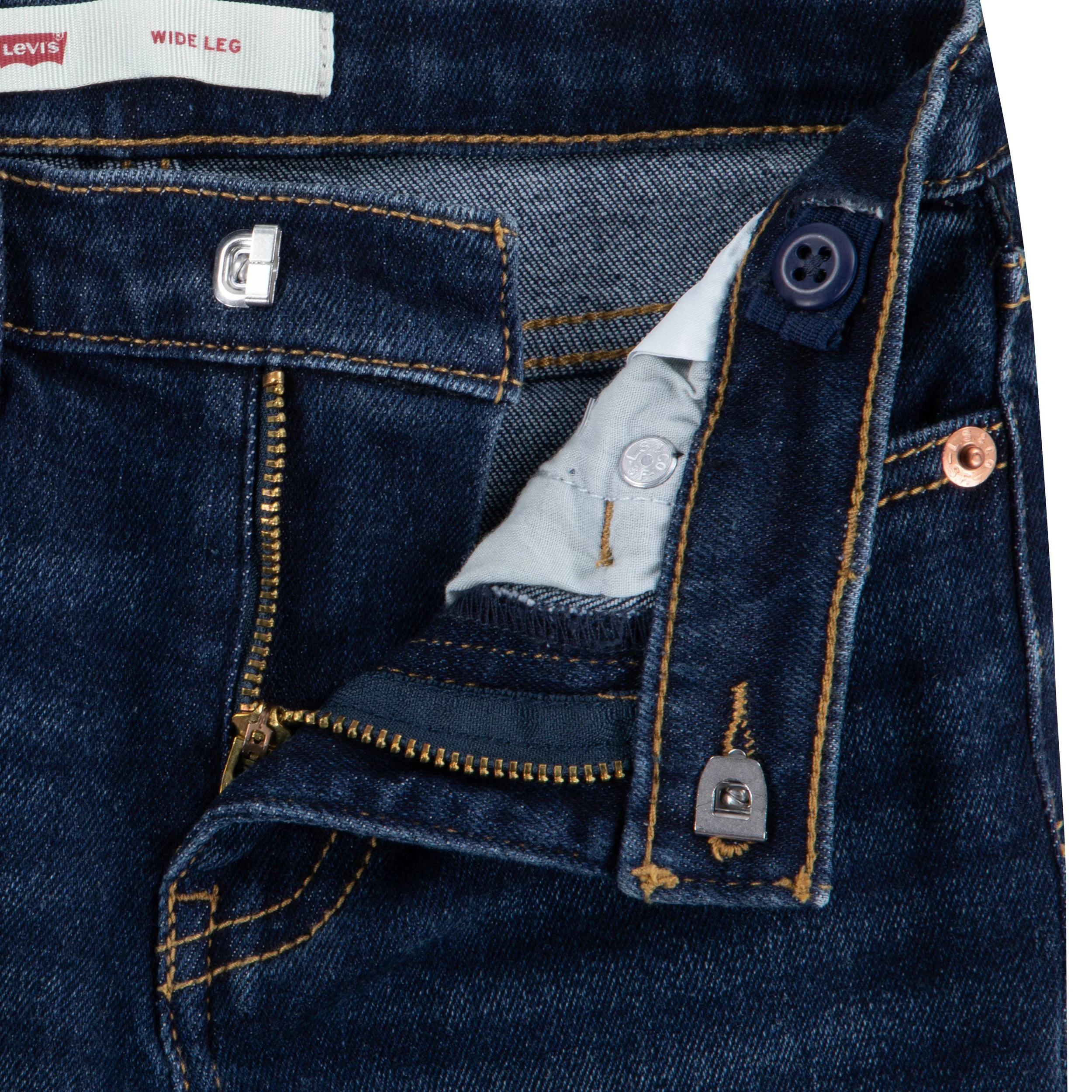 Wide Leg Jeans (Little Kid) - Image 3