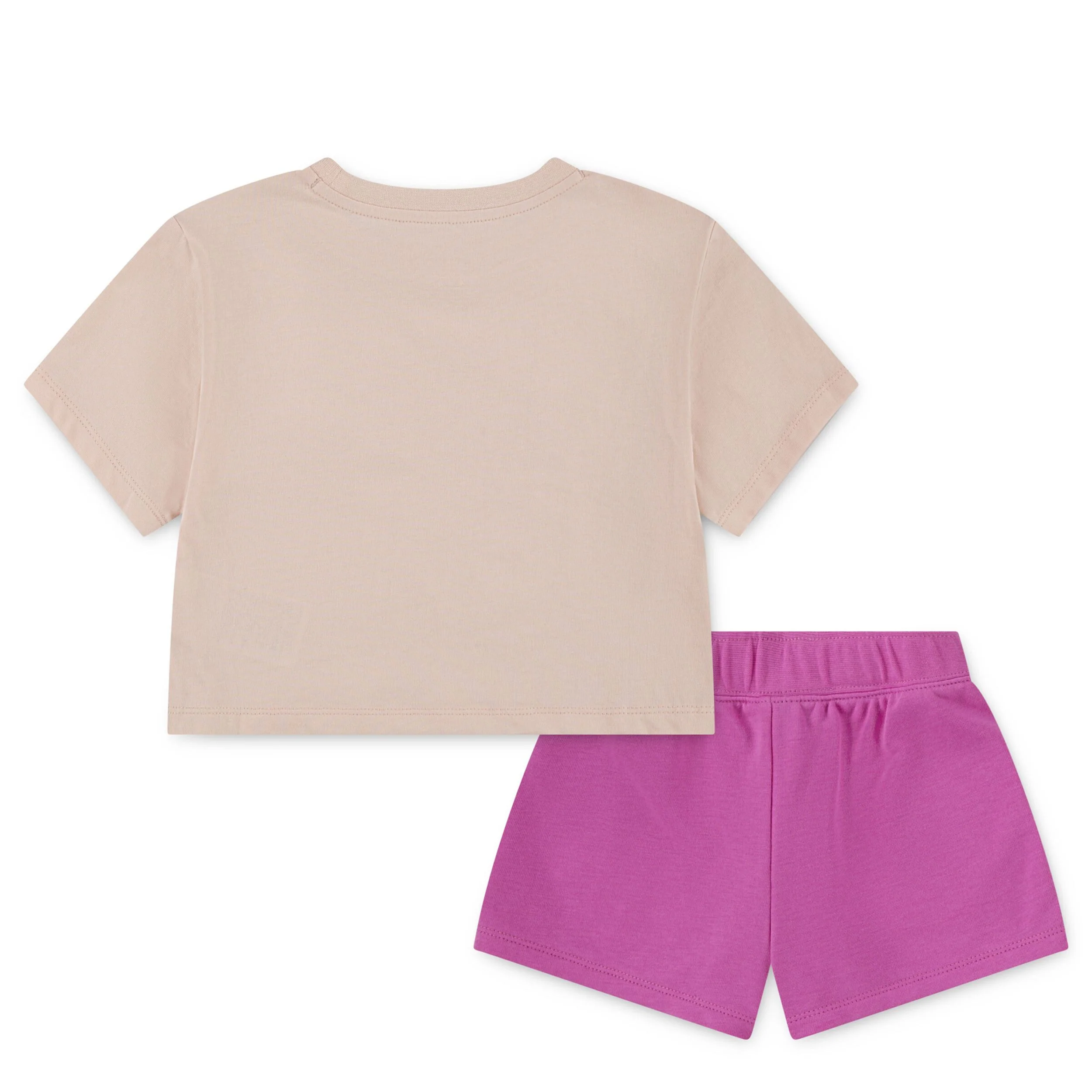 Wild Flower Jersey Tee & Terry Short Set (Toddler) - Image 2