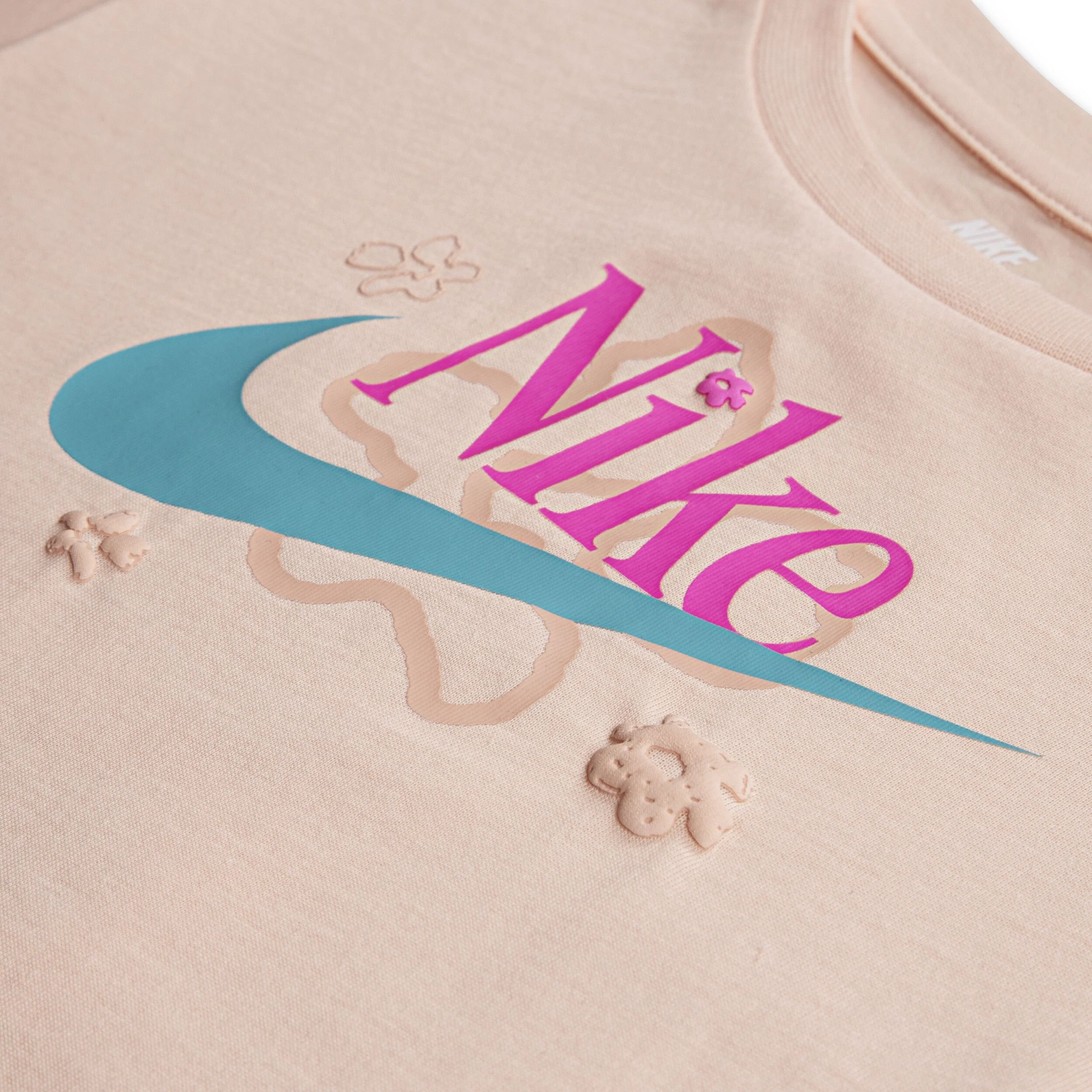 Wild Flower Jersey Tee & Terry Short Set (Toddler) - Image 3
