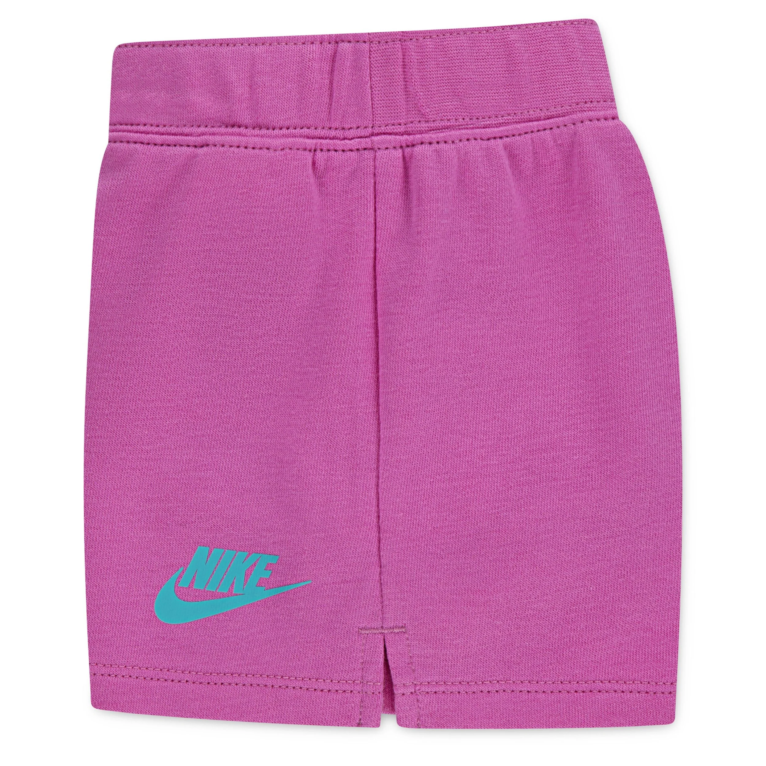 Wild Flower Jersey Tee & Terry Short Set (Toddler) - Image 4